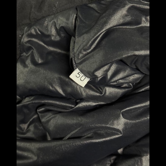 C.P. COMPANY BLACK NYLON PUFFER JACKET - Picture 13 of 15
